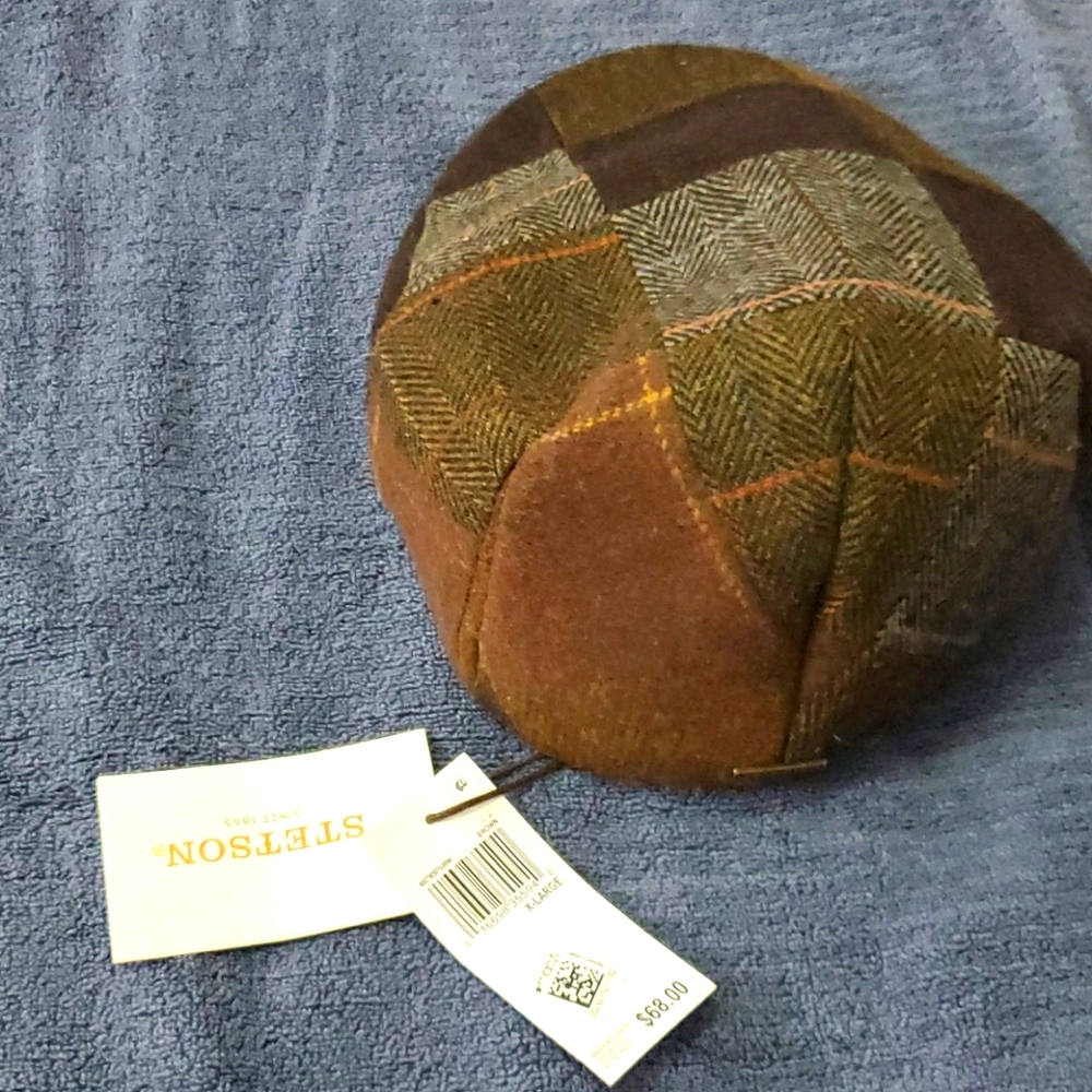 Stetson newsboy hat NWT